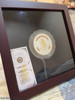 2004 Australia $8 Lunar Monkey Silver Coloured + Gilded Edition Coin - 5oz