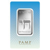 PAMP SUISSE AM YISRAEL CHAI 1 OZ PURE SILVER BAR IN ASSAY