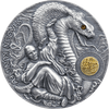 2022 - Shaolin Kung Fu Snake Martial Arts Styles 2 oz Silver Coin Niue