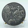 2024 - Comanche Tribal Spirit 2 oz Antique finish Silver Coin Cameroon