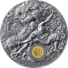 2023 - Shaolin Kung Fu Leopard Martial Arts Styles 2 oz Silver Coin Niue