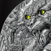 2023 - Shaolin Kung Fu Leopard Martial Arts Styles 2 oz Silver Coin Niue