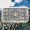 2023 - Buddha OG Antiqued 1 oz .999 Fine Silver Art Bar High Life Castronomics