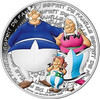 2022 - Asterix esprit de famille 50€ Colored Silver Coin