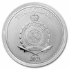 2021 - Mandalorian in Beskar Armor Star Wars 1 oz .999 Silver Coin 2 dollar Niue