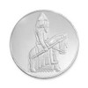 2021 - PAMP Solomon Island 5 Dollars 2.5 Oz Silver Lewis Chessman Knight