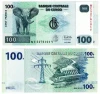 2013 - Banknote banknote - Central Bank of the CONGO, 100 FRANCS UNC