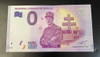 2012 - 0 Euro-Schein FRANKREICH - MEMORIAL CHARLES DE GAULLE physical France Paris Mint
