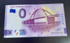 2023 - 0 euro note ISLAND FEHMARN - EAST SEA Fehmarnsund bridge Fehmarrn XEXT physical France Paris Mint