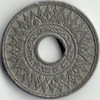 1942-1944 Thailand Set of 5 Coins (10 Satang) - Tin coin - Used, Vintage Condition