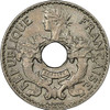 1937 - French Indochina Coin 5 Cents INDOCHINE FRANCAISE physical France Paris Mint