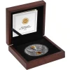 2022 - Helios Divine Faces of the Sun 3 oz Antique finish Silver Coin 5$