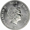 2021 - 1 oz $2 NZD Niue Roaring Lion Silver Coin BU physical Themed Coins No Show Mint