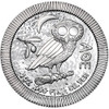 2020 - $2 Niue Athenian Owl Swarovski Eyes - Blue Eyes