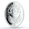 2021 - RED CROSS WITH IMPERIAL PORTRAITS EGG Faberge Silver Coin 1$ Niue physical World Coins Mint of Poland