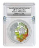 2016 Singapore Botanic Gardens Silver Proof Colour Coin