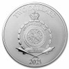 2021 - Niue 1oz Silver $2 Star Wars: Grogu "Baby Yoda" BU Coin