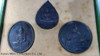 1982 - The Emerald Buddha, Copper Black Oxide coin. First series, 3 Season