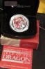 2012 - $1 ANDA Brisbane Show Lunar Year of The Dragon 1oz Silver Coloured Coin