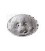 2013 - Fascinating Wildlife #2 - Giant Panda Bear $10 Pure Silver Oval Antique Proof
