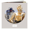 2023 - Star Wars R2-D2 and C-3PO UK 50p Silver Proof Colour Coin - 05744/12510