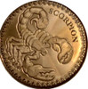 2022 - Scorpion 1 oz 999 Silver Chad 500 Francs Proof Like