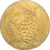 2023 Cook Islands Ancient Greece Wine Grapes Naxos 1/2g Gold Silk Finish Coin physical Gold Coins CIT