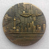 2010 China Official Mint Issue "The New Eight Views In Shanghai" in High Relief Antique Finish physical Graded Coins No Show Mint