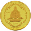 2010 Bhutan NU1000 World Buddha Heritage Series "Four Face Buddha of Cambodia" -1/4oz Gold Proof