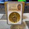2023 Republic Chad 10000 Francs CFA "Ling Shan Buddha" Gilted Silver Proof 2oz Mirrored Edition Coin