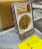 2023 Republic Chad 10000 Francs CFA "Ling Shan Buddha" Gilted Silver Proof 2oz Mirrored Edition Coin