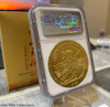 2023 Republic Chad 10000 Francs CFA "Ling Shan Buddha" Gilted Silver Proof 2oz Mirrored Edition Coin