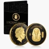 2022 Tutankhamun ancient Egypt gold mask commemorative coin gold plated