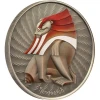 2023 - Sasquatch World of Cryptids 1 oz Antique finish Silver Coin 2$ Niue