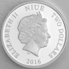 2019 Niue 1 oz Silver $2 Star Wars The Rise of Skywalker: Rey