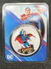 2023 - 1 oz Silver 999 Samoa DC Comics™ Superman™ ST/BU Color Coin- physical Licensed & Pop Culture No Show Mint