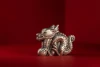 2024 Mongolia Lunar Great Silver Dragon 1oz Silver Antiqued Coin