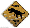 2022 Niue Jurassic World Dominion T.Rex Sign 2oz Silver Shaped Coin
