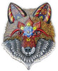 2021 - Solomon Islands - Spirit Animals - Phil Lewis FOX 1oz Colorized Silver Coin