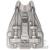 2023 Niue Star Wars Mandalorian Vehicle Snowspeeder 1oz Silver Antiqued Coin