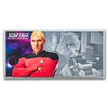 2019 - Niue - Silver Proof Coin Note- Star Trek- The Next Generation - Jean-Luc physical Licensed & Pop Culture New Zealand Mint
