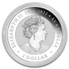 2023 - Australia Wombat 1 oz 9999 Silver $1 Silver Coin ST/BU