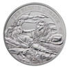 2024 - Saint Helena 1lb Faerie Queene Una and the Lion 1oz 999 Silver