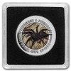 2022 Samoa Venomous &amp; Poisonous Funnel-Web Spider 1/2 oz. Silver Colorized Coin physical Themed Coins No Show Mint