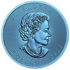 2022 - 1 Oz Silver Coin $5 Canada Maple Leaf Murano Glass Series - Rabbit