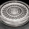 2023 - 2 OZ Silver Shield Stacker The Vault w/ Capsule .999+ Fine South Korea Mint