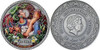 2021 - Ix Chel Goddesses of Health 50 g Antique finish Silver Coin 5 Cedis Ghana