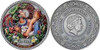 2021 - Ix Chel Goddesses of Health 50 g Antique finish Silver Coin 5 Cedis Ghana physical World Coins Mint XXI