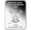 2021 - Ponte Vecchio Florence Proof Silver Coin 1000 Francs CFA Cameroon