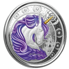 2023 - Ghana Unicorn ""Aurora"" 1oz Silver 999 Color with Certi Log Coincard